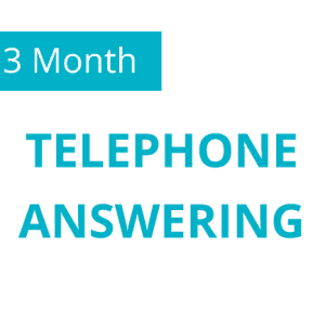 3 Month Telephone Answering