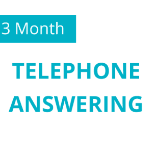 3 Month Telephone Answering